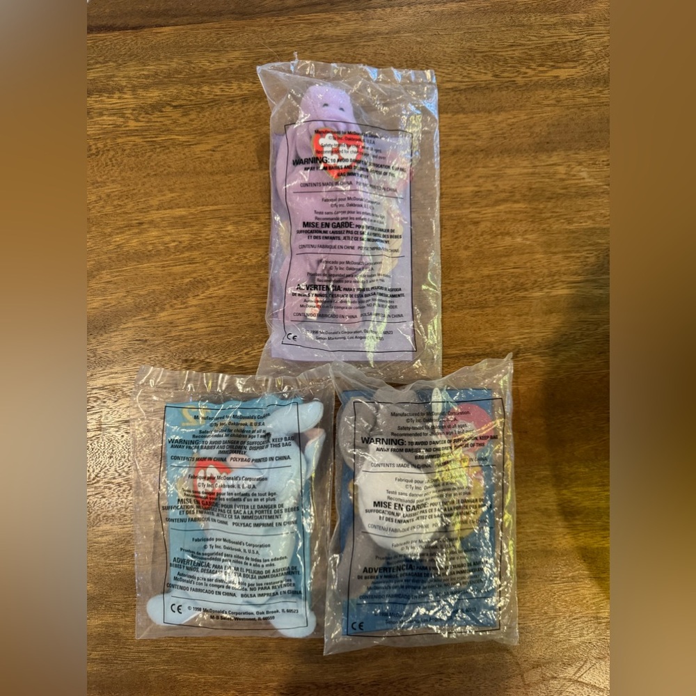 McDonalds Beanie Baby/ Happy Meal toy bundle